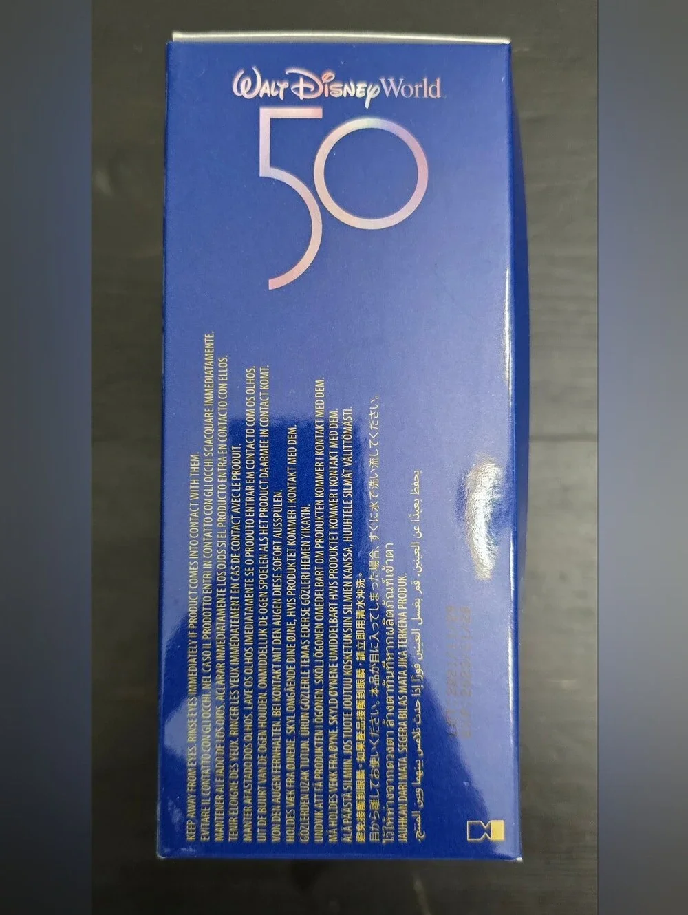 Disney World 50th Anniversary Mickey Mouse Shaped Hand Soap Foam Dispenser 250ml